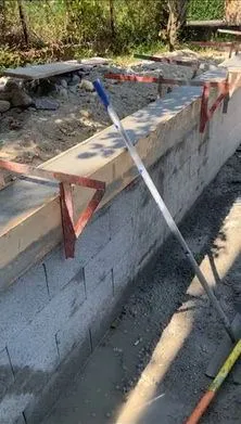 Construction de murs par Le Terrassier, artisan dans l'Essonne