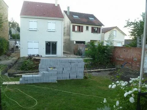 Création de murs et murets en maçonnerie
